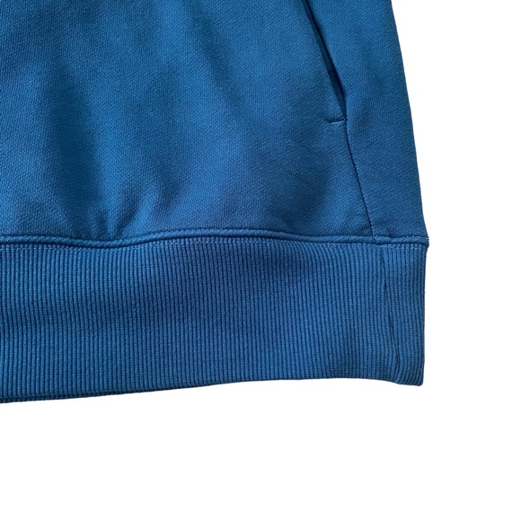 VRST Men’s Washed Terry Hoodie Jeweled Teal long sleeves front pocket NWT - Picture 6 of 12